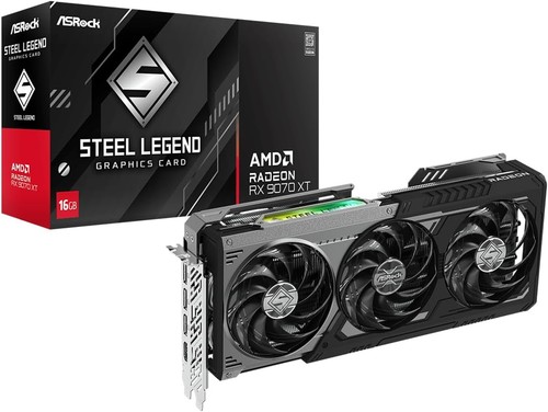 Asrock amd radeon 9070 - radeon, xt